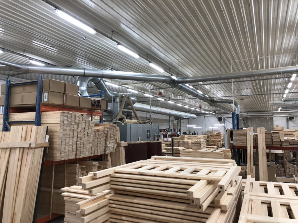 Wykonanie modernizacji instalacji odpylającej LanoMeble