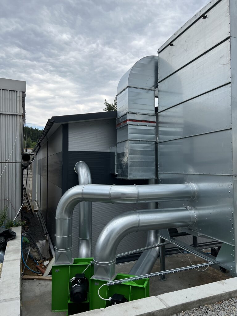 Instalacja odpylająca - FILTR - ODPYLACZ - 24000 m3/h