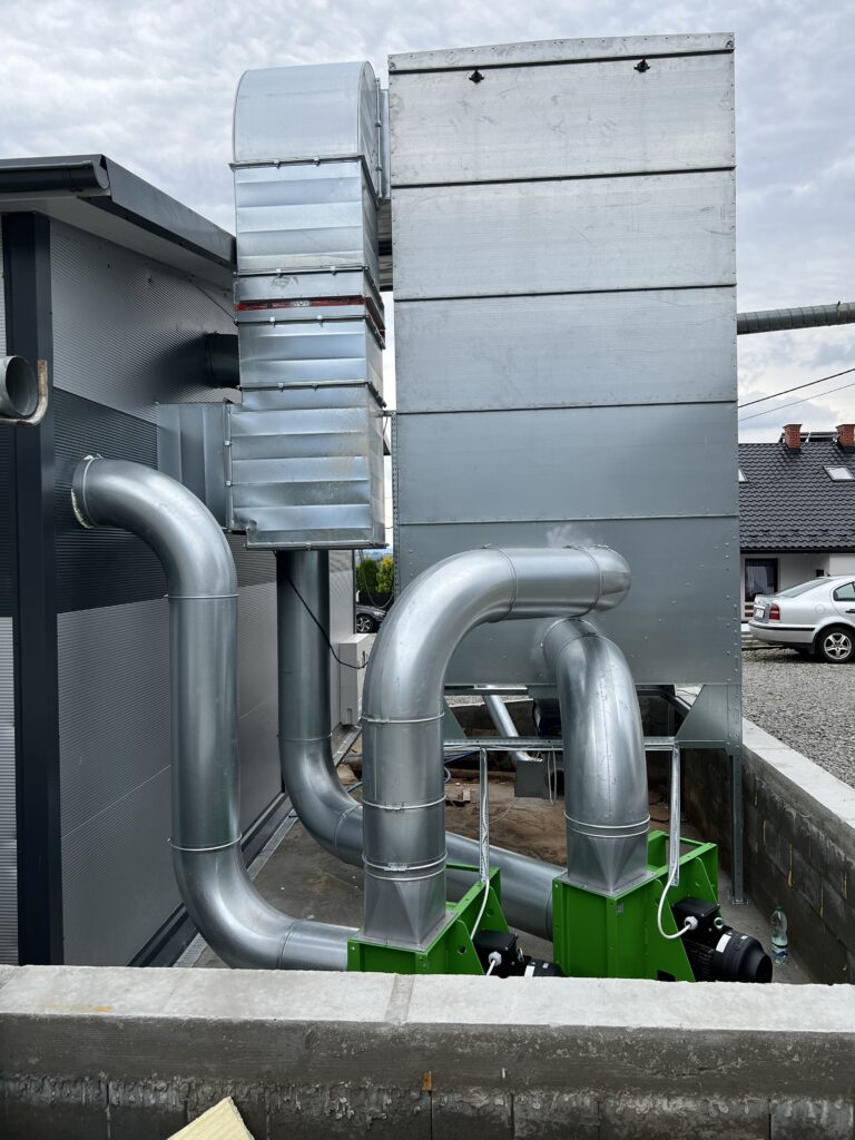 Instalacja odpylająca – FILTR – ODPYLACZ – 24000 m3/h